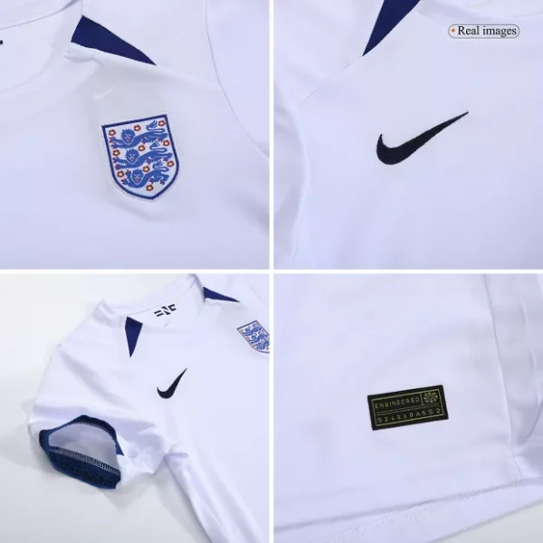 England Home Women S World Cup Kids Jerseys Kit 2023 1 (8)