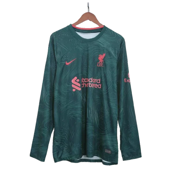 Liverpool Third Away Long Sleeve Soccer Jersey 2022/23