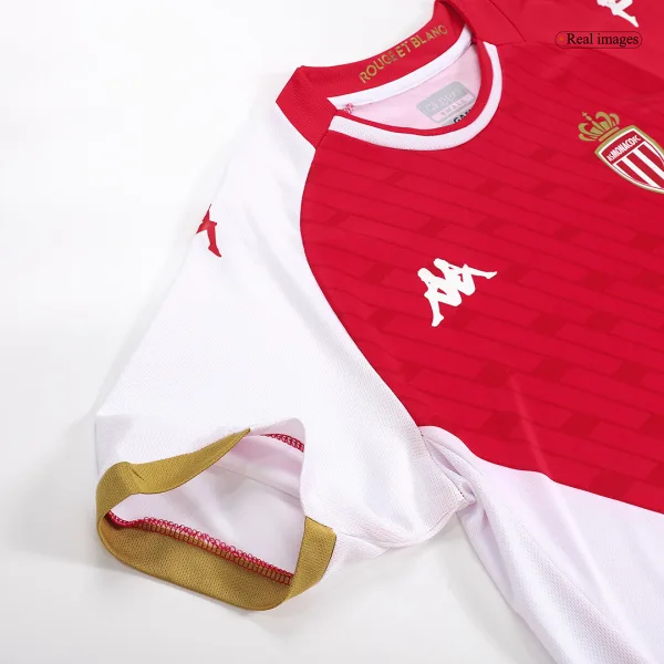 As Monaco Fc Home Soccer Jersey 2023 24 5