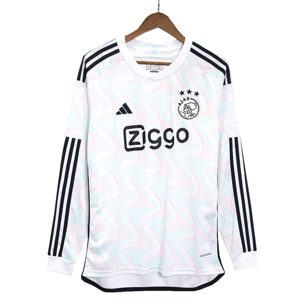 Ajax Away Long Sleeve Soccer Jersey 2023 24