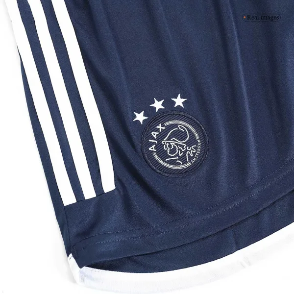 Ajax Away Soccer Shorts 2023 24 4