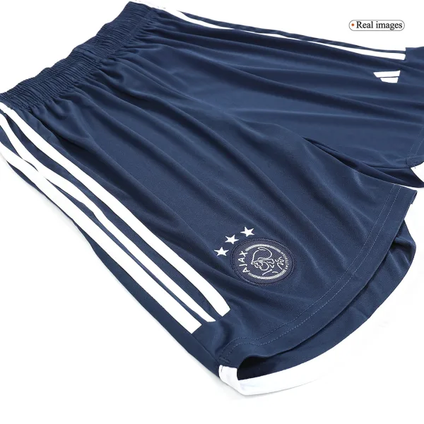 Ajax Away Soccer Shorts 2023 24 5