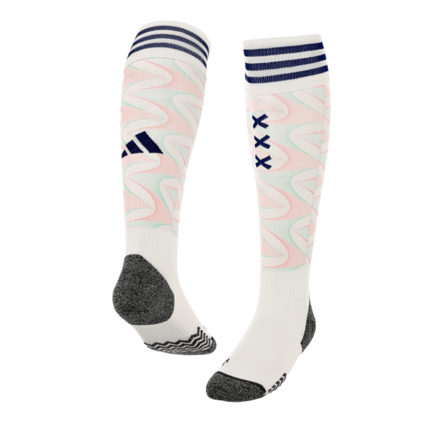 Ajax Away Soccer Socks 2023 24