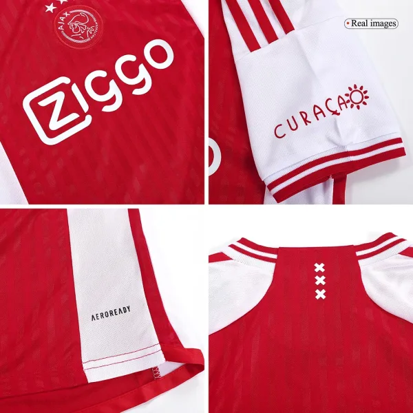 Ajax Home Kids Soccer Jerseys Full Kit 2023 24 11