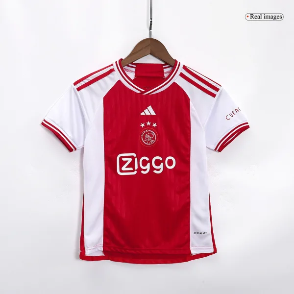 Ajax Home Kids Soccer Jerseys Full Kit 2023 24 4