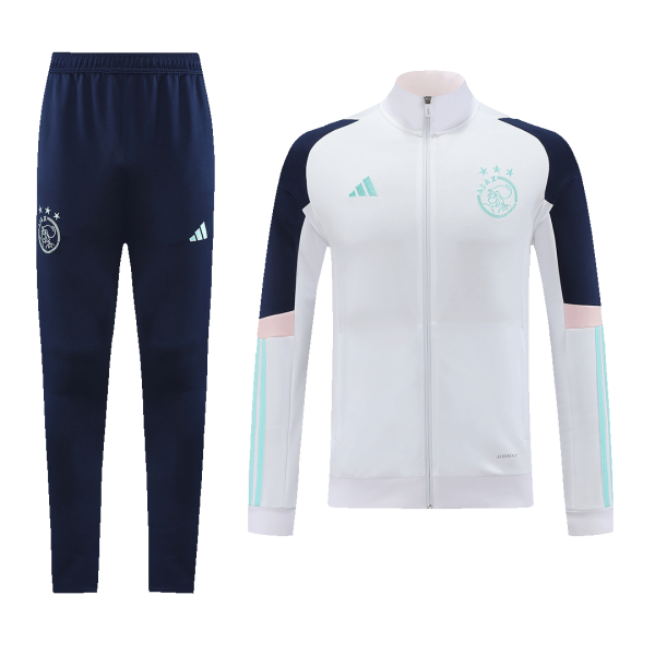 Ajax Tracksuit 2023 24 White