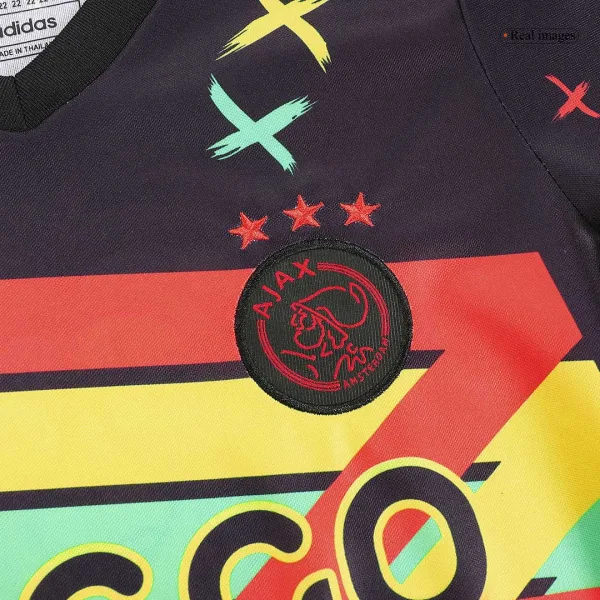 Ajax X Bob Marley Kids Soccer Jerseys Kit 2023 24 6