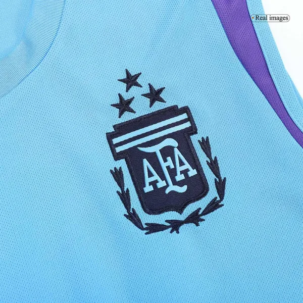 Argentina Pre Match Sleeveless Top 2023 Blue 3