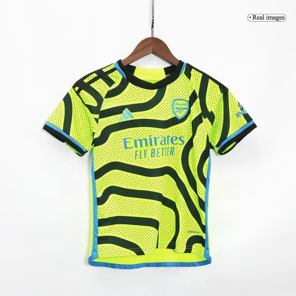 Arsenal Away Kids Soccer Jerseys Full Kit 2023 24 2