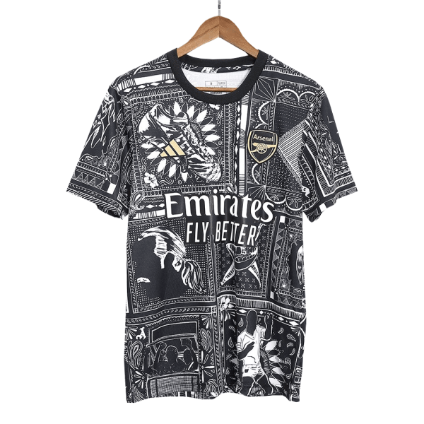 Arsenal X Ian Wright Pre Match Soccer Jersey 2023 24