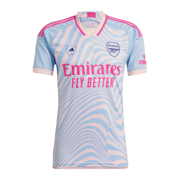 Arsenal X Stella Mccartney Soccer Jersey 2023 24