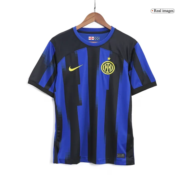 Bastoni 95 Inter Milan Home Soccer Jersey 2023 24 3