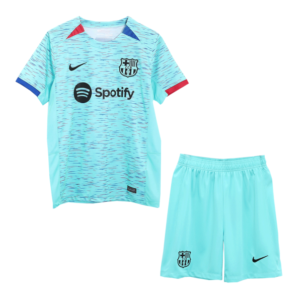 Barcelona Third Away Jerseys Kit 2023 24