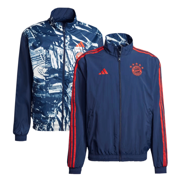 Bayern M Nchen Reversible Anthem Jacket 2023 24 Navy