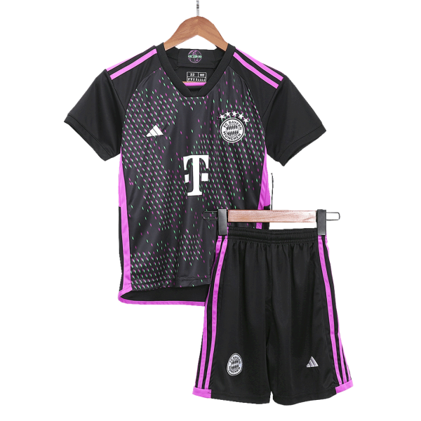 Bayern Munich Away Kids Soccer Jerseys Kit 2023 24