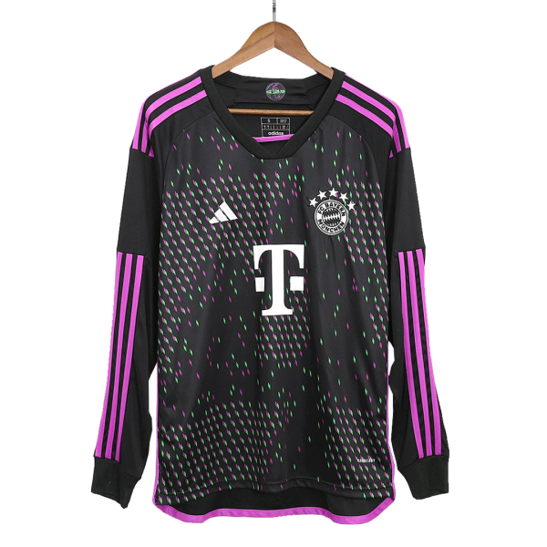 Bayern Munich Away Long Sleeve Soccer Jersey 2023 24