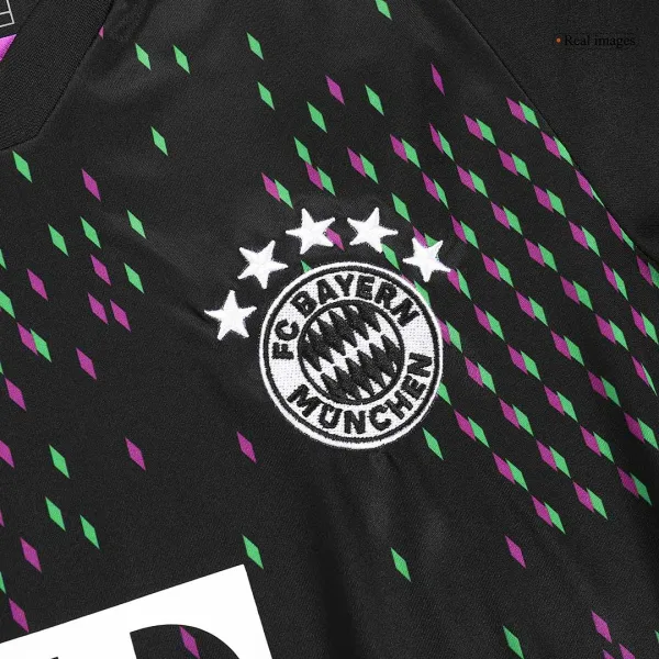 Bayern Munich Away Long Sleeve Soccer Jersey 2023 24 3