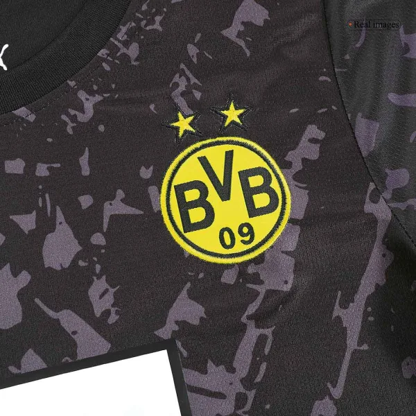 Borussia Dortmund Away Kids Soccer Jerseys Kit 2023 24 13