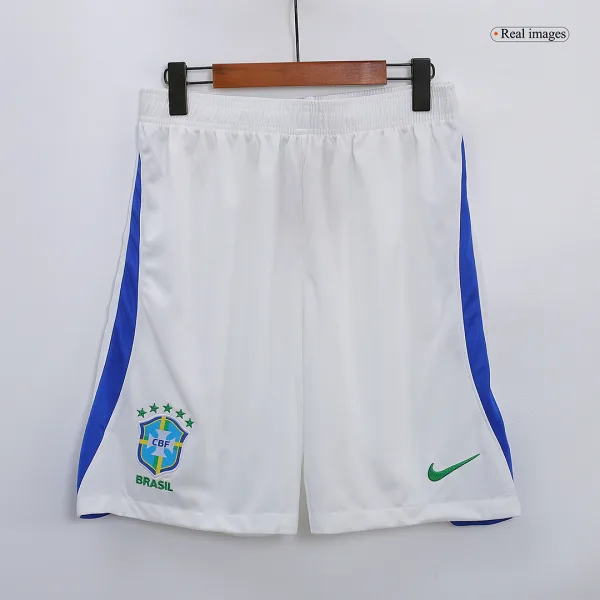 Brazil Away Soccer Shorts World Cup 2022 2