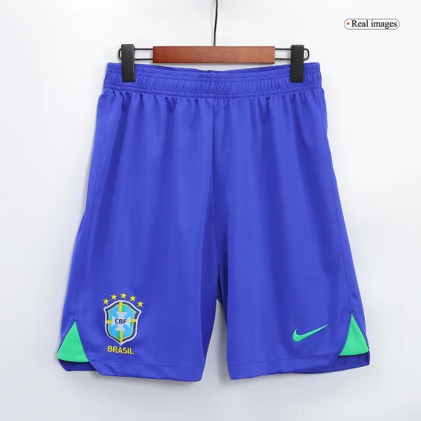 Brazil Home Soccer Shorts 2022 2