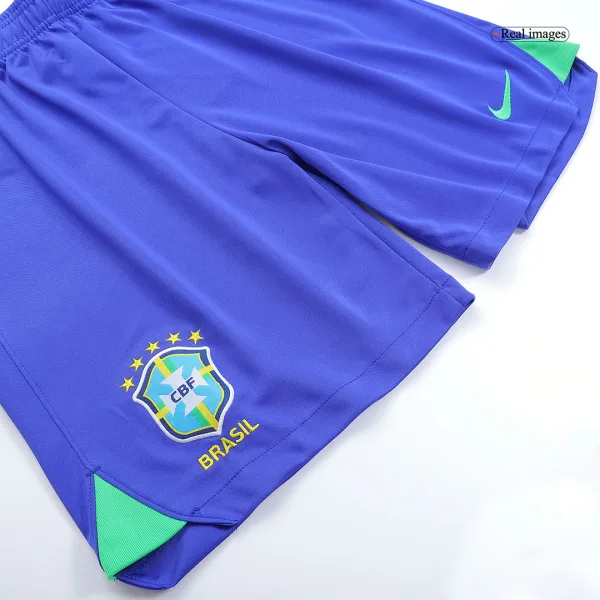 Brazil Home Soccer Shorts 2022 6