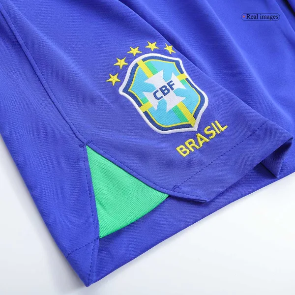 Brazil Home Soccer Shorts 2022 7