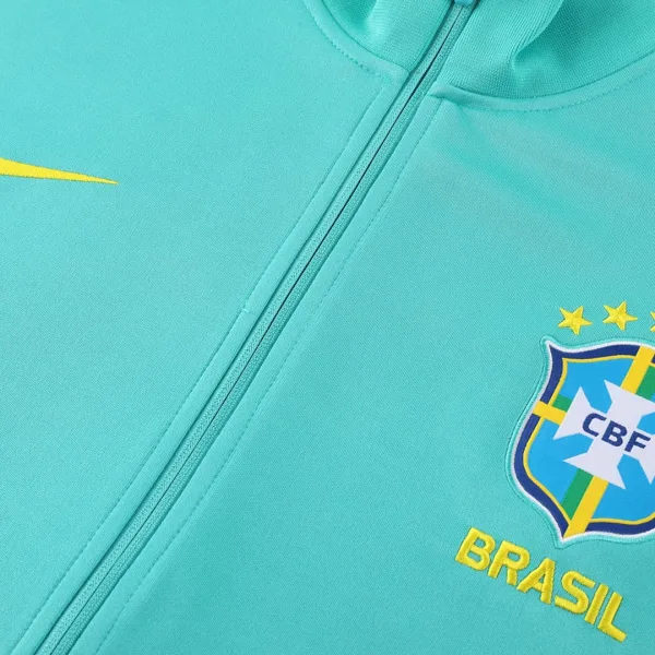 Brazil Jacket Tracksuit 2023 24 Green 7