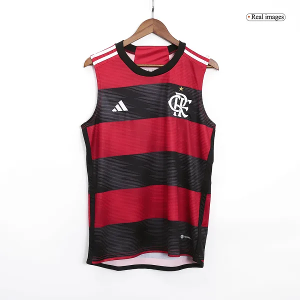 Cr Flamengo Sleeveless Top 2023 24 Red Black 2