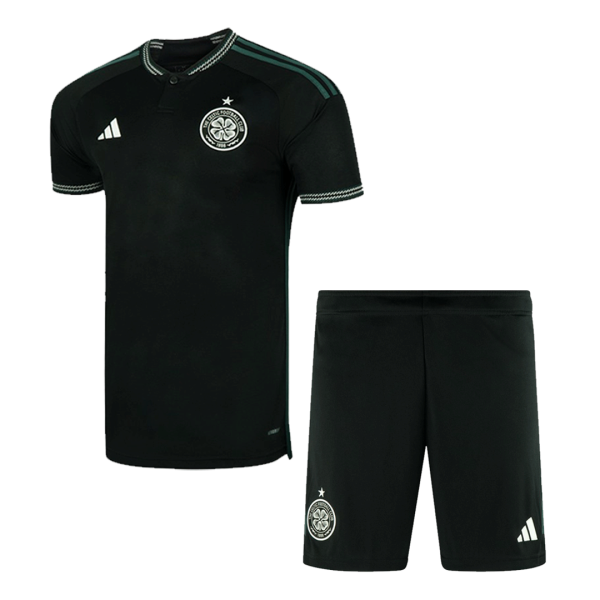 Celtic Away Kids Soccer Jerseys Kit 2023 24