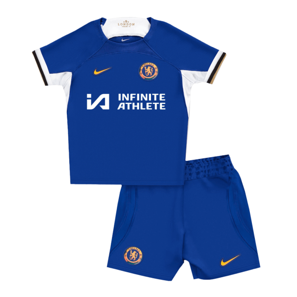 Chelsea Home Kids Soccer Jerseys Kit 2023 24