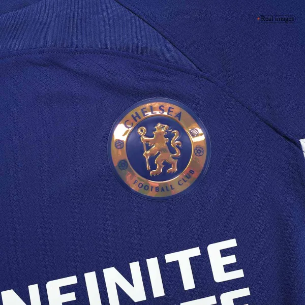 Chelsea Home Long Sleeve Soccer Jersey 2023 24 4