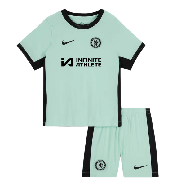 Chelsea Third Away Kids Soccer Jerseys Kit 2023 24