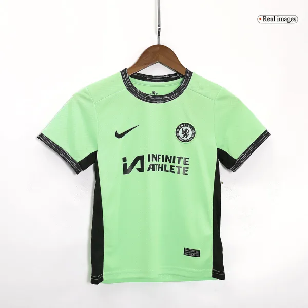 Chelsea Third Away Kids Soccer Jerseys Kit 2023 24 3