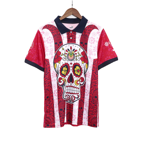 Chivas Day Of The Dead Soccer Jersey 2023 24