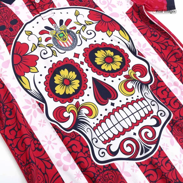 Chivas Day Of The Dead Soccer Jersey 2023 24 3