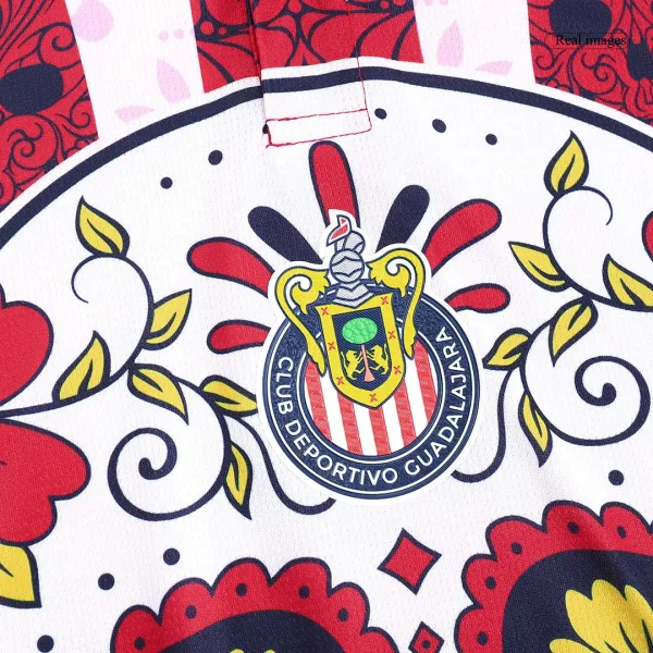 Chivas Day Of The Dead Soccer Jersey 2023 24 4