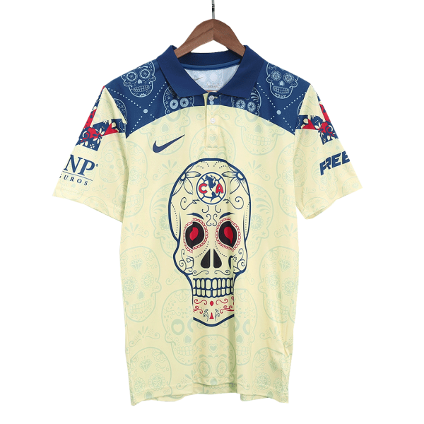 Club America Day Of The Dead Soccer Jersey 2023 24