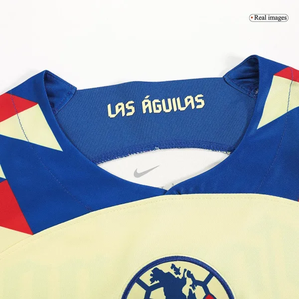 Club America Home Long Sleeve Soccer Jersey 2023 24 2