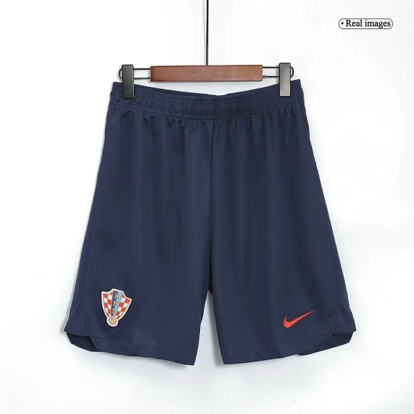 Croatia Away Soccer Shorts 2022 2