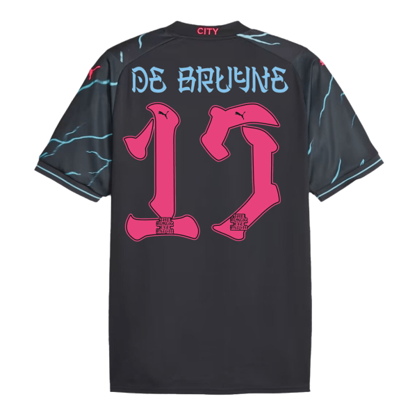 De Bruyne 17 Manchester City Japanese Tour Printing Third Away Jersey 2023 24