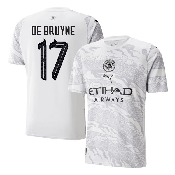 De Bruyne 17 Manchester City Year Of The Dragon Soccer Jersey 2023 24