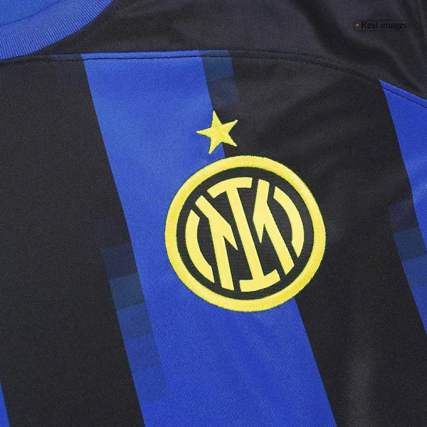 Dumfries 2 Inter Milan Home Soccer Jersey 2023 24 6