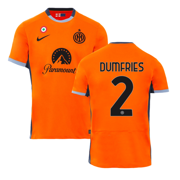 Dumfries 2 Inter Milan Third Away Soccer Jersey 2023 24