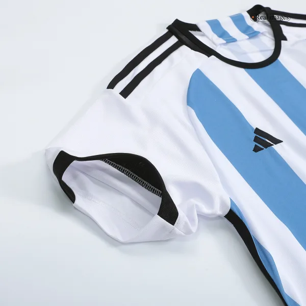 E Fernandez 24 Argentina Three Stars Home Jersey 2022 9