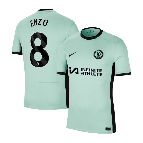 Enzo 8 Chelsea Third Away Soccer Jersey 2023 24