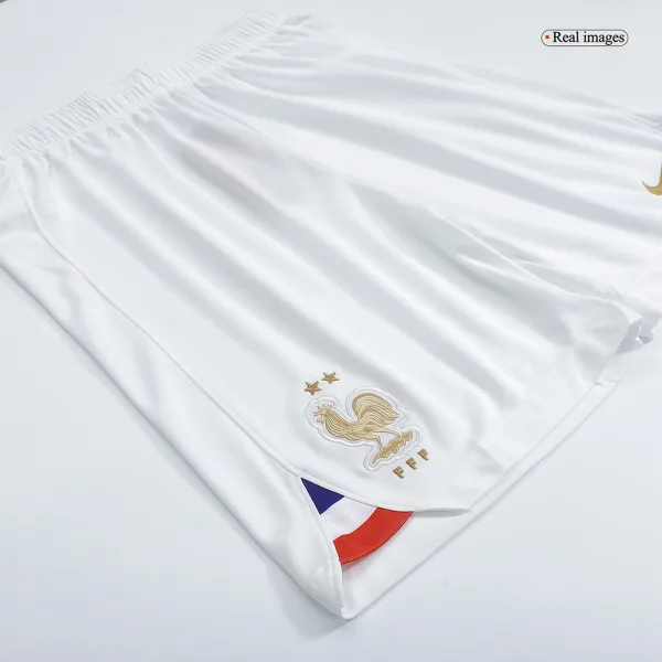 France Home Soccer Shorts 2022 5