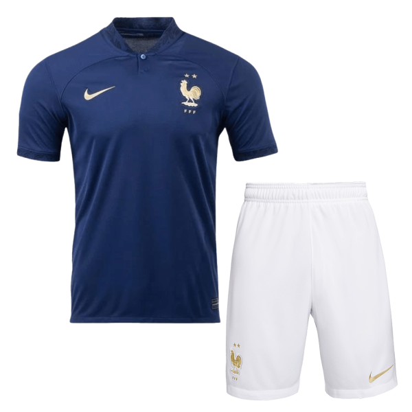 France Home World Cup Jerseys Kit 2022