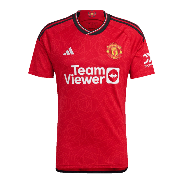 Garnacho 17 Manchester United Home Soccer Jersey 2023 24 1