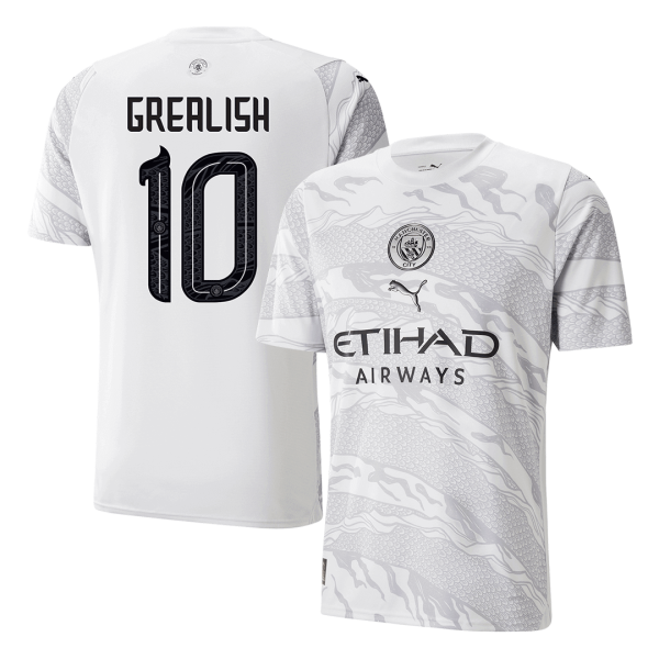 Grealish 10 Manchester City Year Of The Dragon Soccer Jersey 2023 24