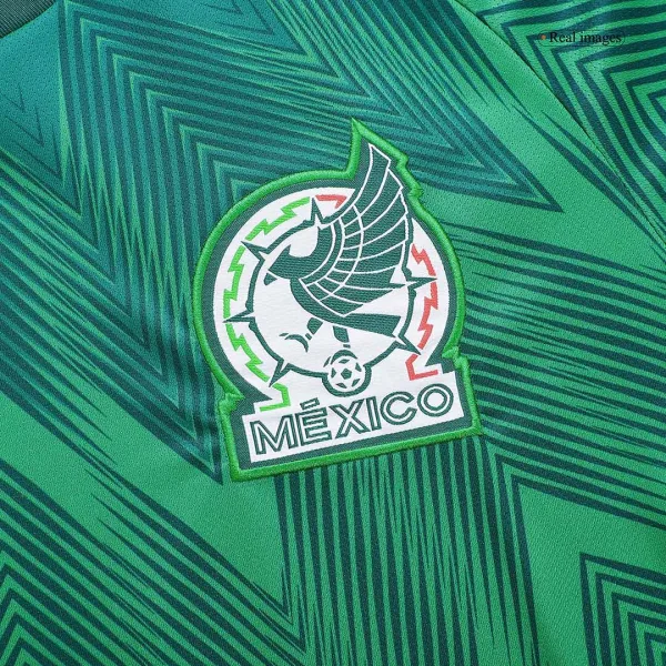 H Lozano 22 Mexico Home Jersey World Cup 2022 8